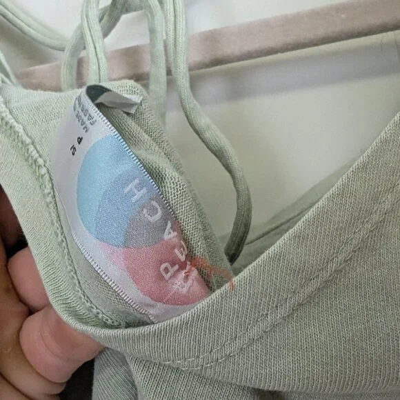 Free People jenny Light Green Mini Dress - Picture 5 of 8